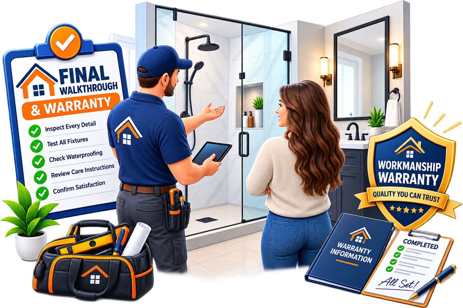 Bathroom Vanity Installation