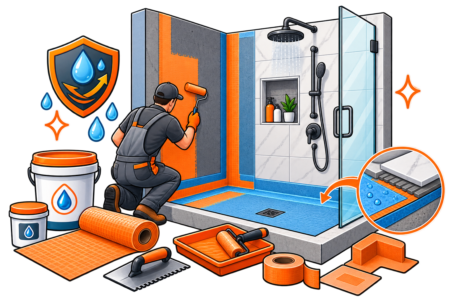 Walk-In Shower Installation