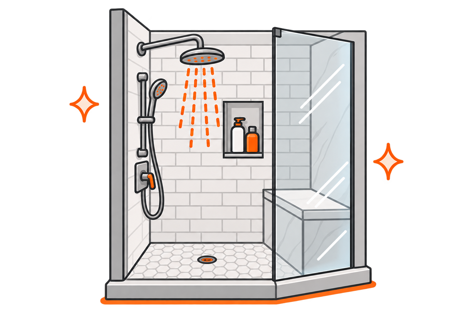 Walk-In Shower Installation