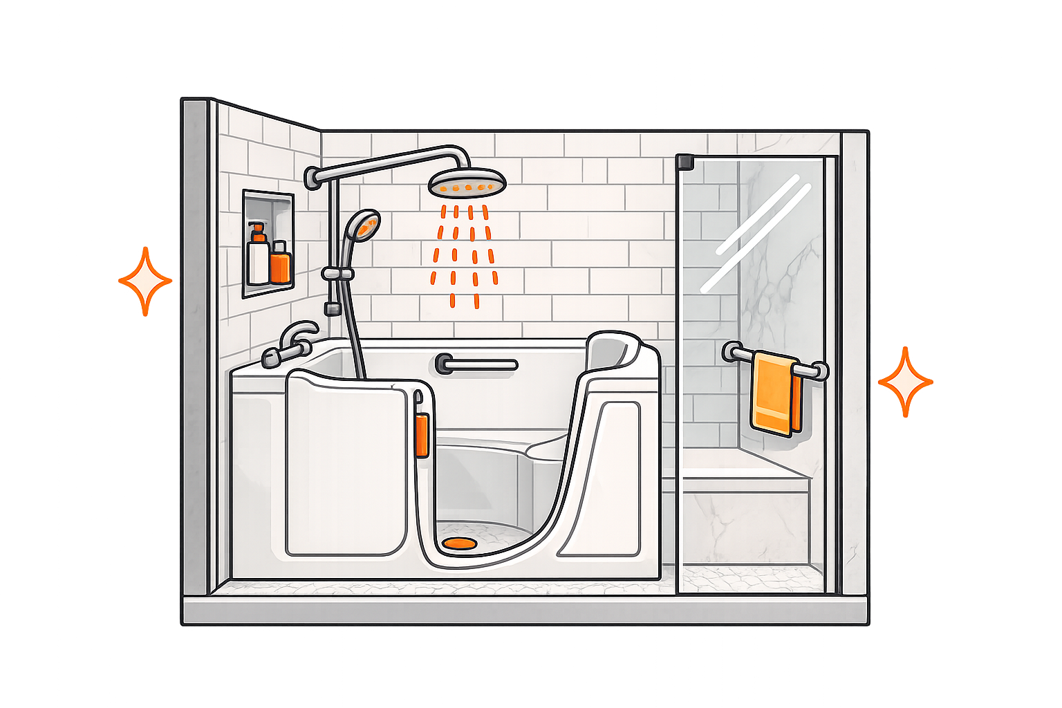 Walk-In Tub Installation